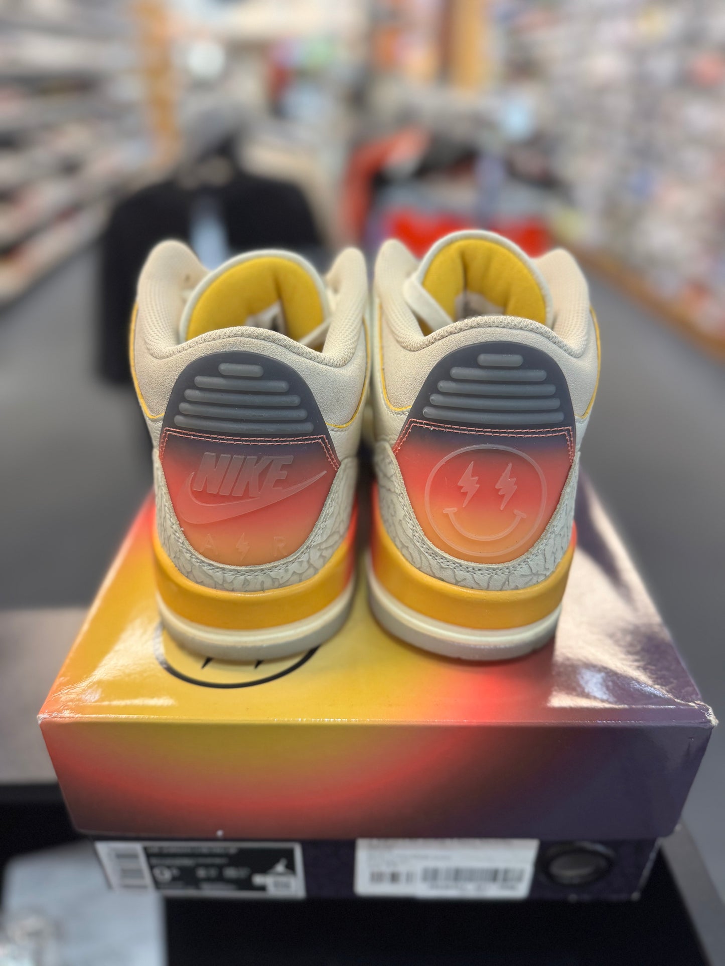 *USED* Jordan 3 Retro SP J Balvin Medellin Sunset