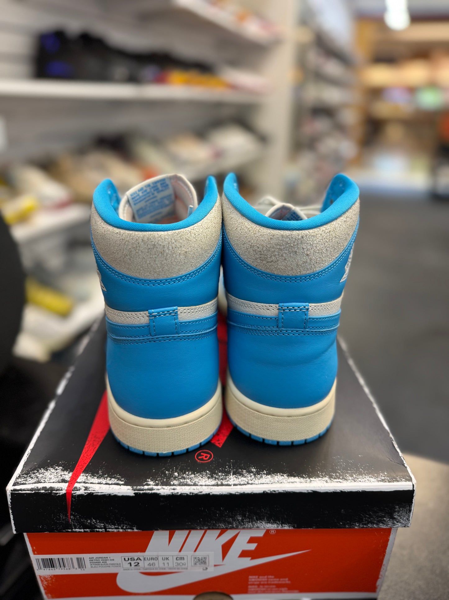 *USED* Jordan 1 Retro High OG UNC Reimagined