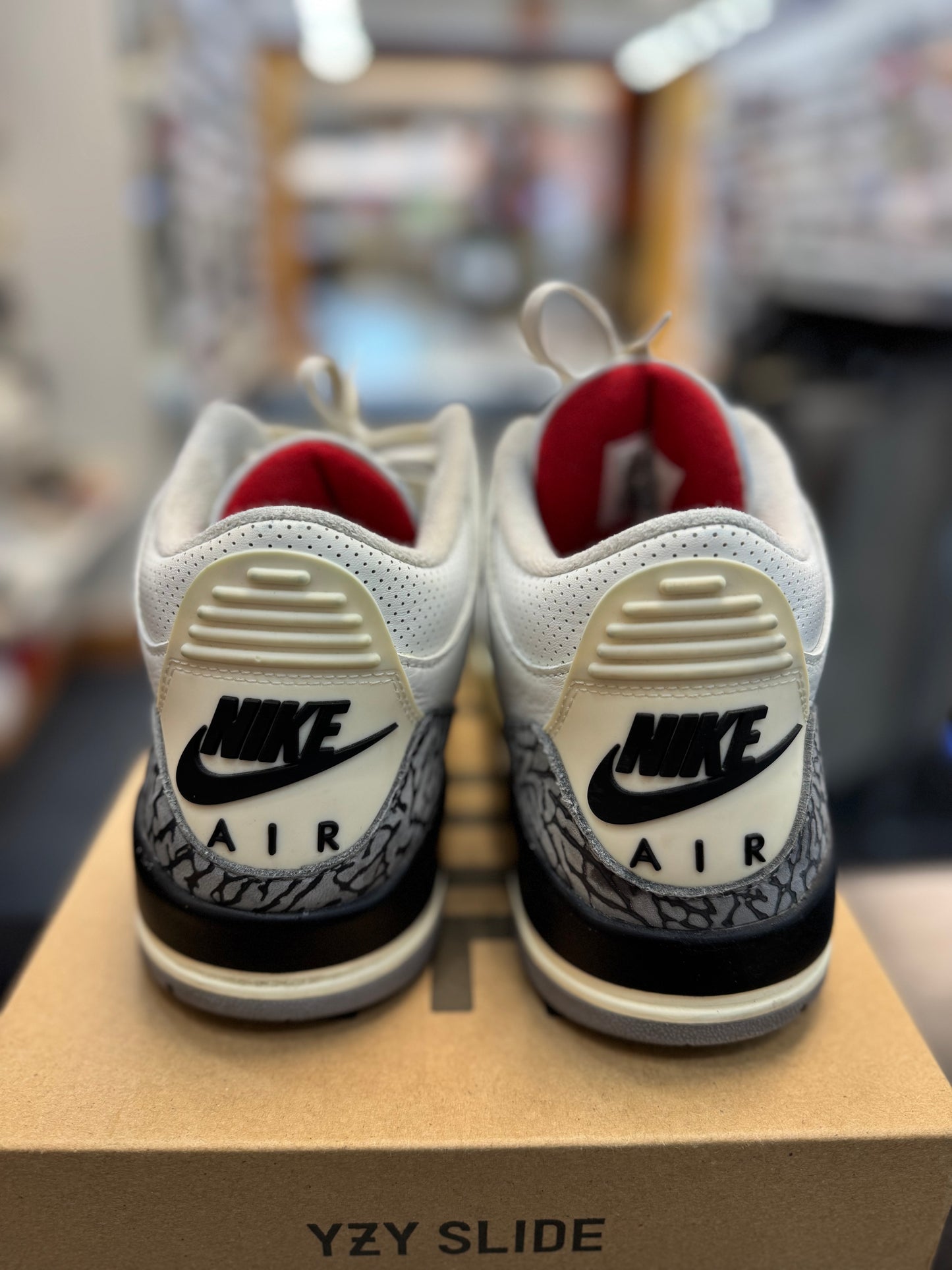*USED* Jordan 3 Retro White Cement Reimagined