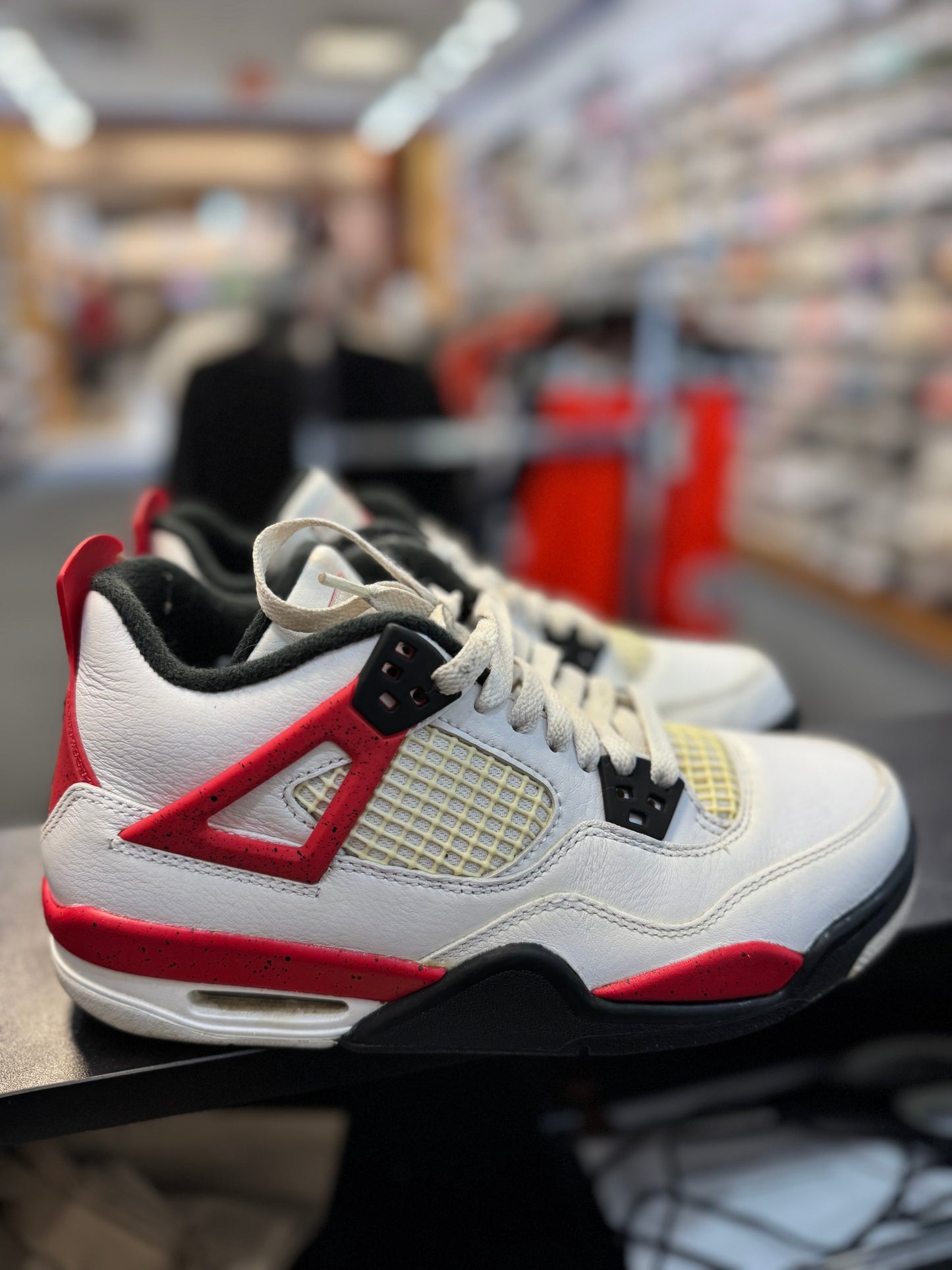 *USED* Jordan 4 Retro Red Cement (GS) (DEAL)