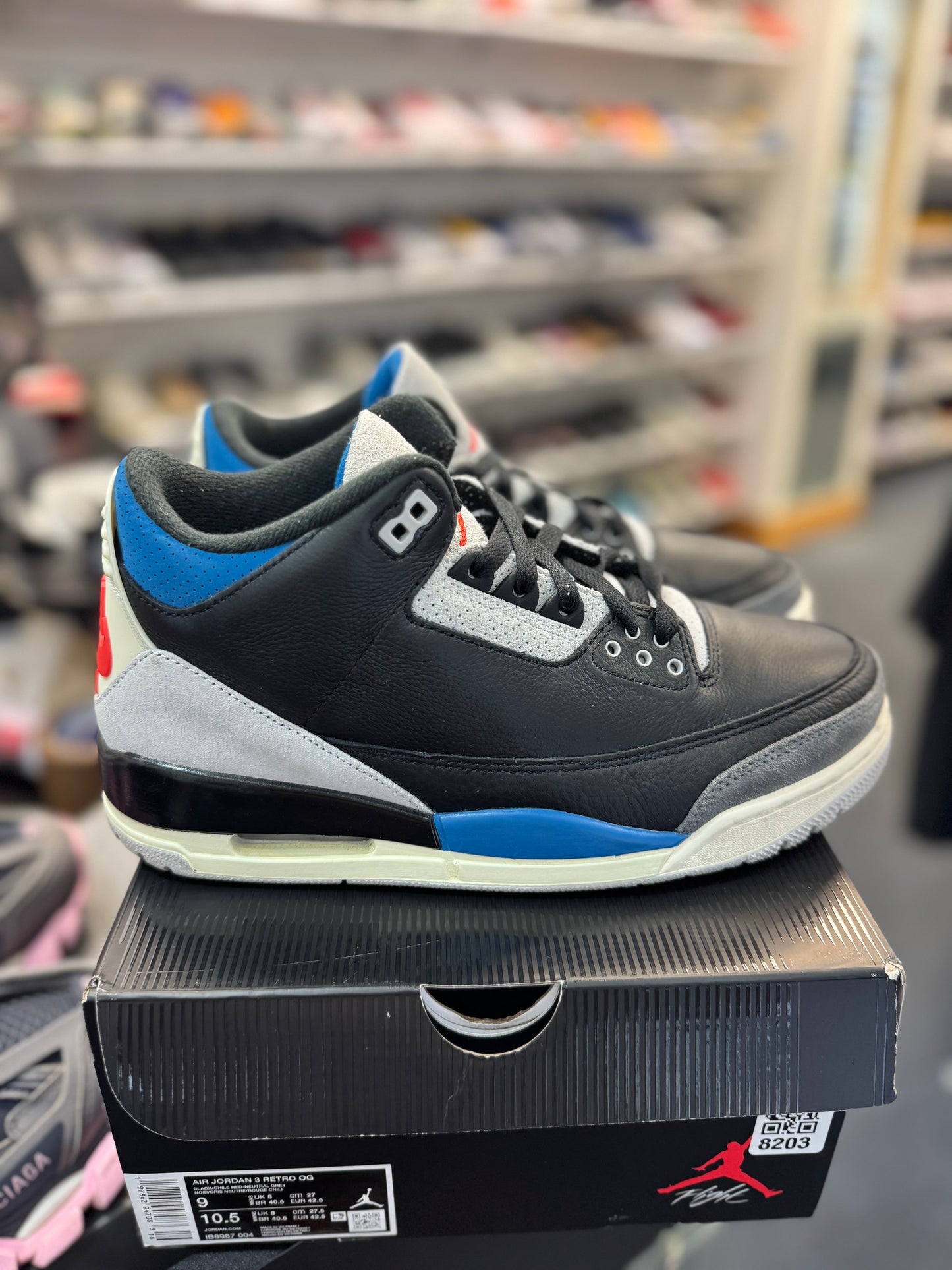 *USED* Jordan 3 Retro OG Rare Air