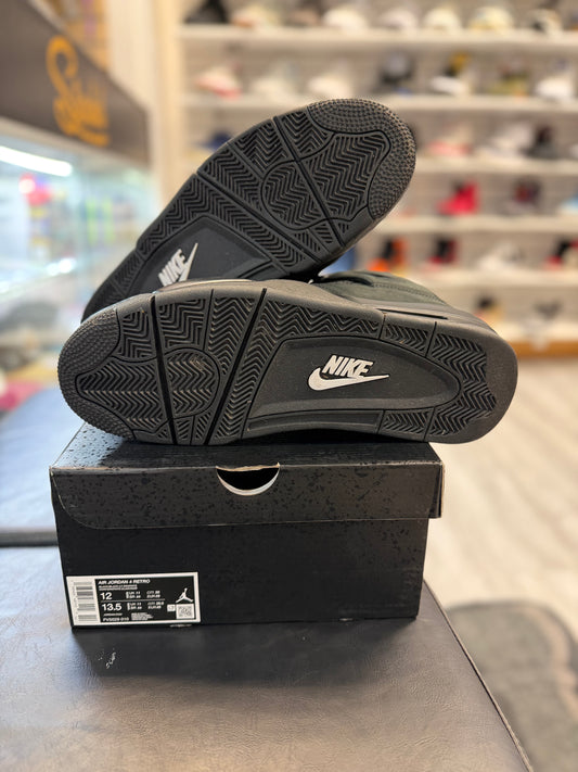 *USED* Jordan 4 Retro Black Cat (2025)