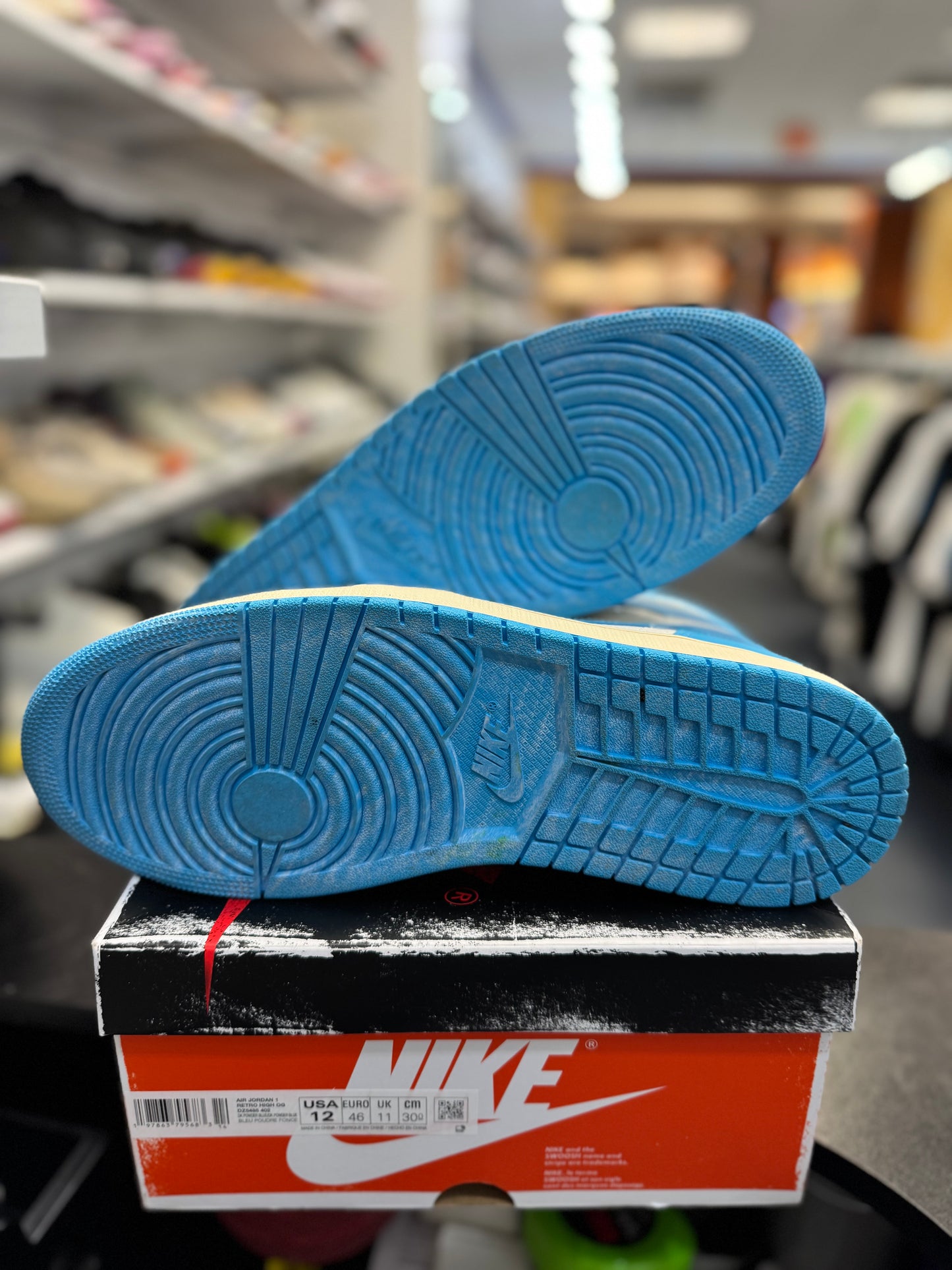 *USED* Jordan 1 Retro High OG UNC Reimagined
