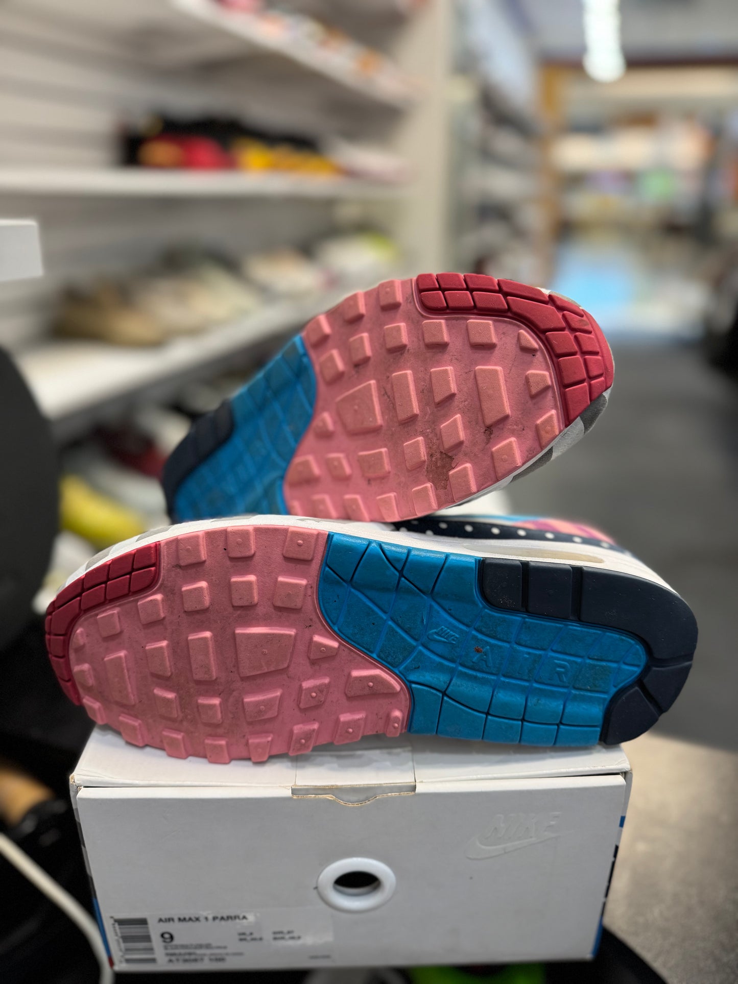 *USED* Nike Air Max 1 Parra (2018)