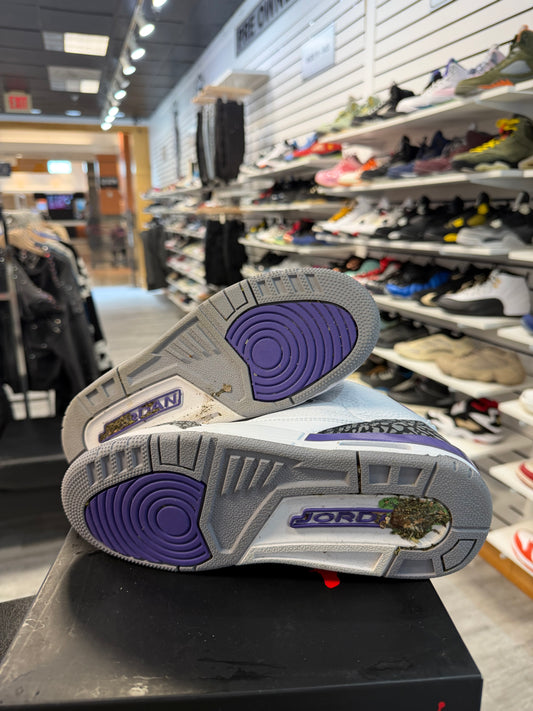 *USED* Jordan 3 Retro Dark Iris (GS)