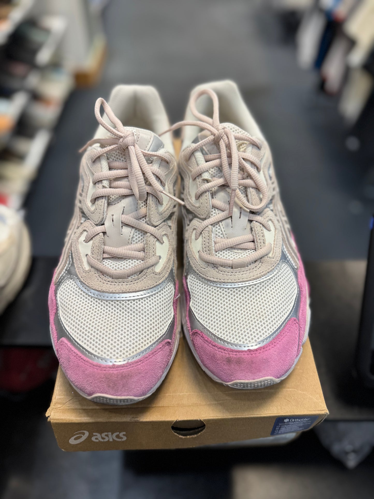 *USED* ASICS Gel-NYC Cream Mineral Beige Pink