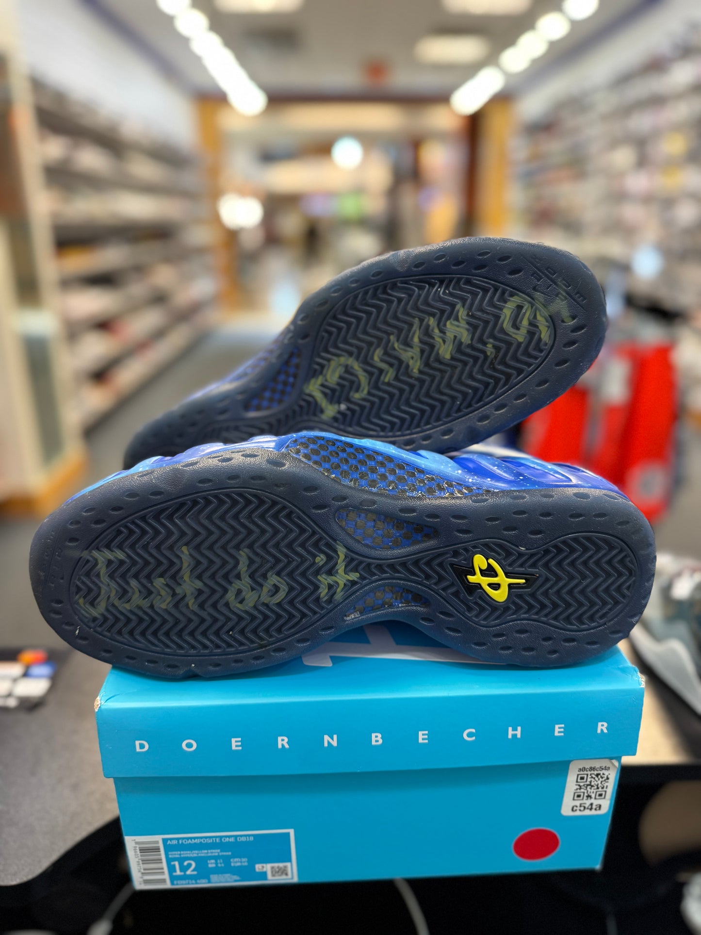 *USED* Nike Air Foamposite One Doernbecher