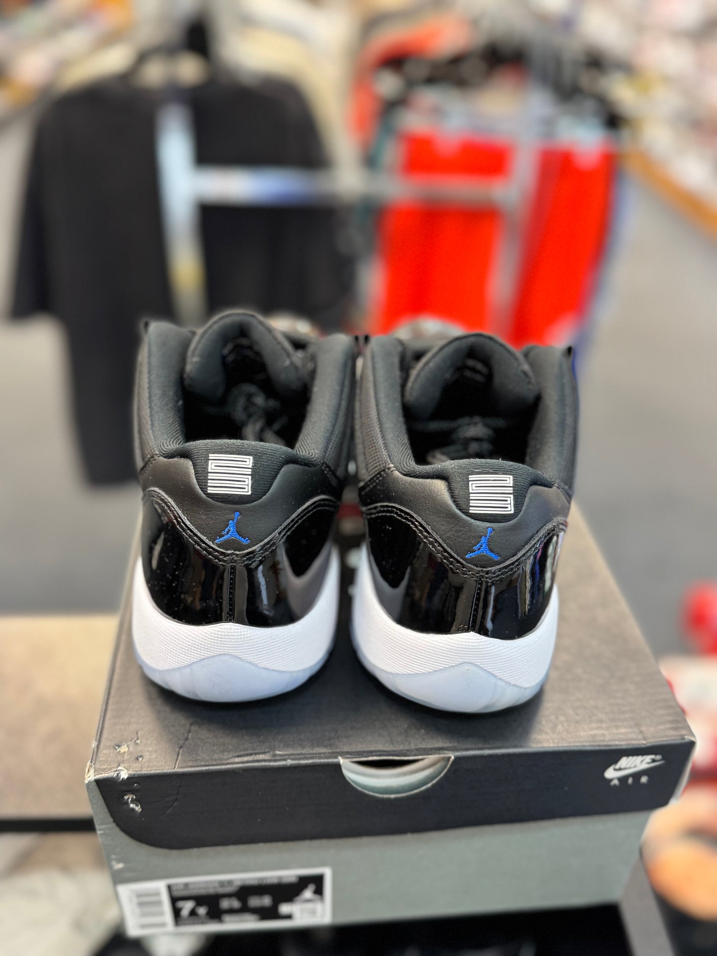 *USED* Jordan 11 Retro Low Space Jam (GS)