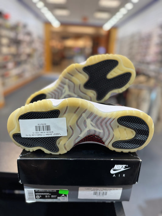 *USED* Jordan 11 Retro Low 72-10
