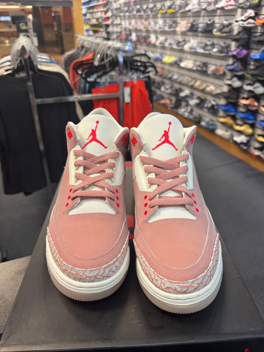 *USED* Jordan 3 Retro Rust Pink (Women's)