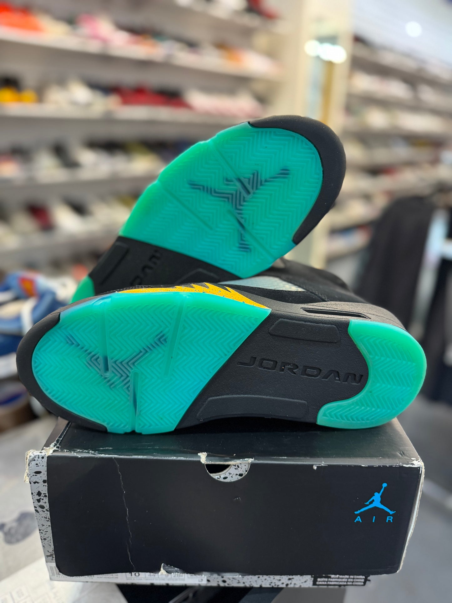 *USED* Jordan 5 Retro Aqua