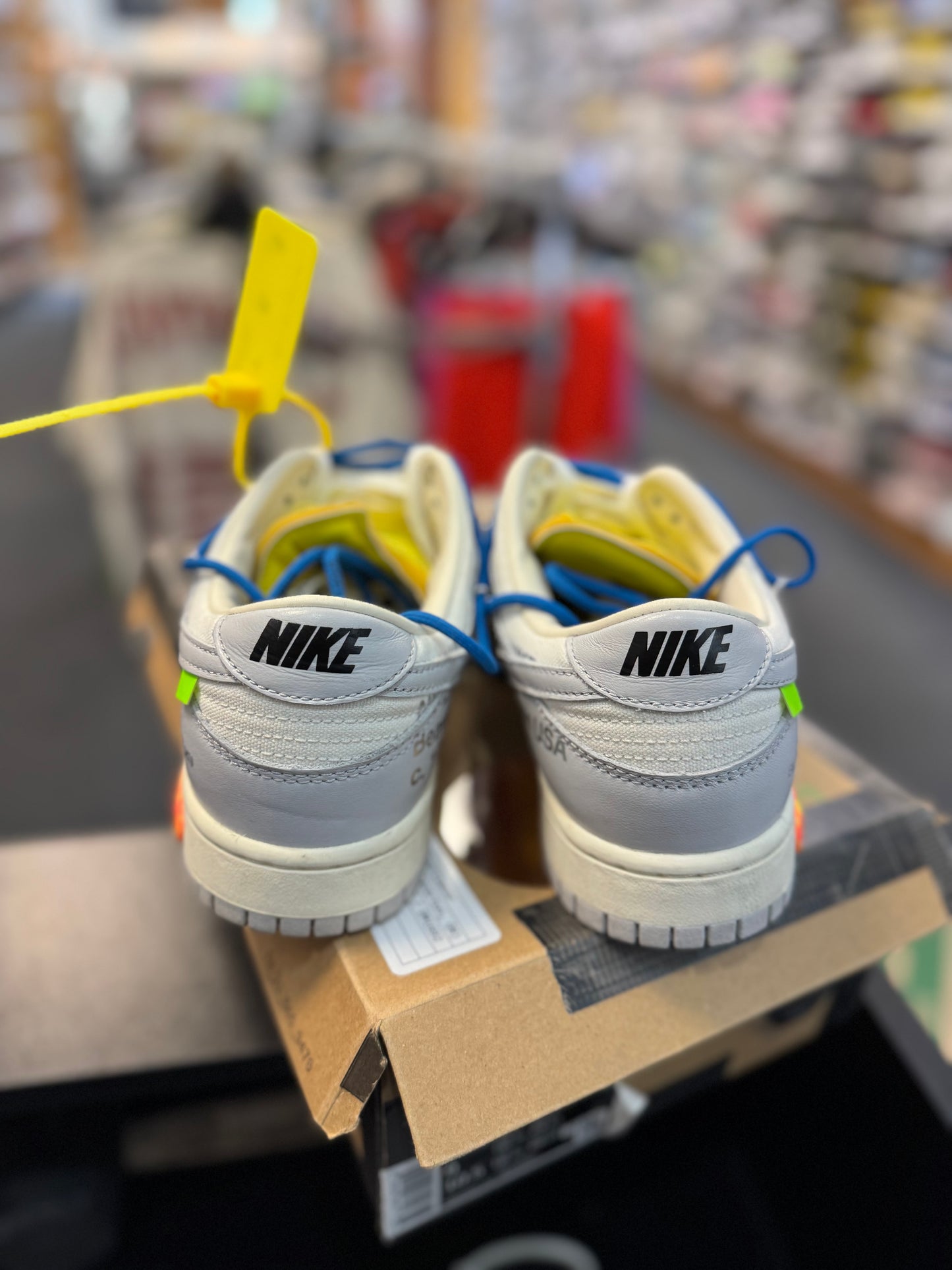 *USED* Nike Dunk Low Off-White Lot 10