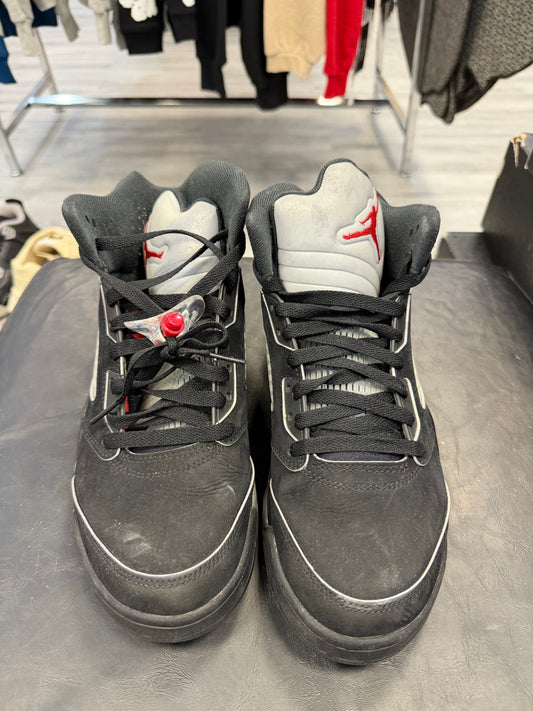 *USED* Jordan 5 Retro OG Black Metallic Reimagined