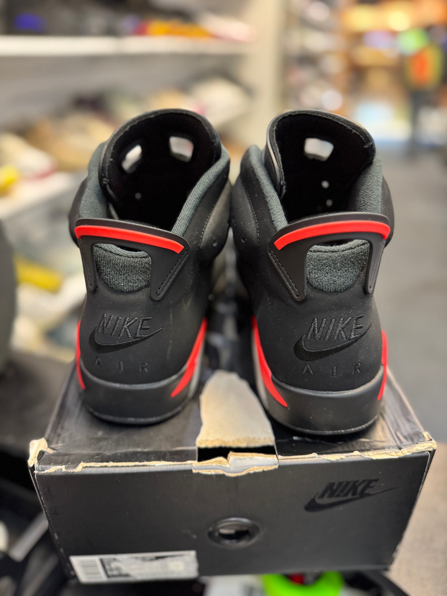 *USED* Jordan 6 Retro Black Infrared (2019)