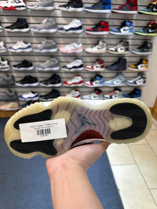 *USED* Jordan Retro 11 72-10
