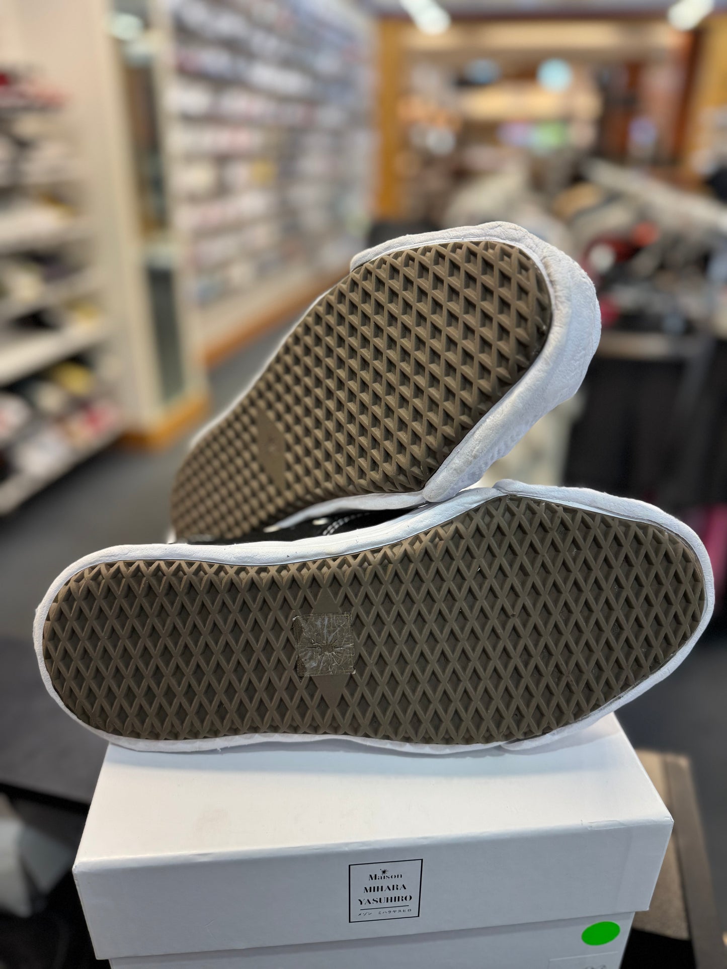 *USED* Maison Mihara Yasuhiro Hank OG Sole Canvas Low