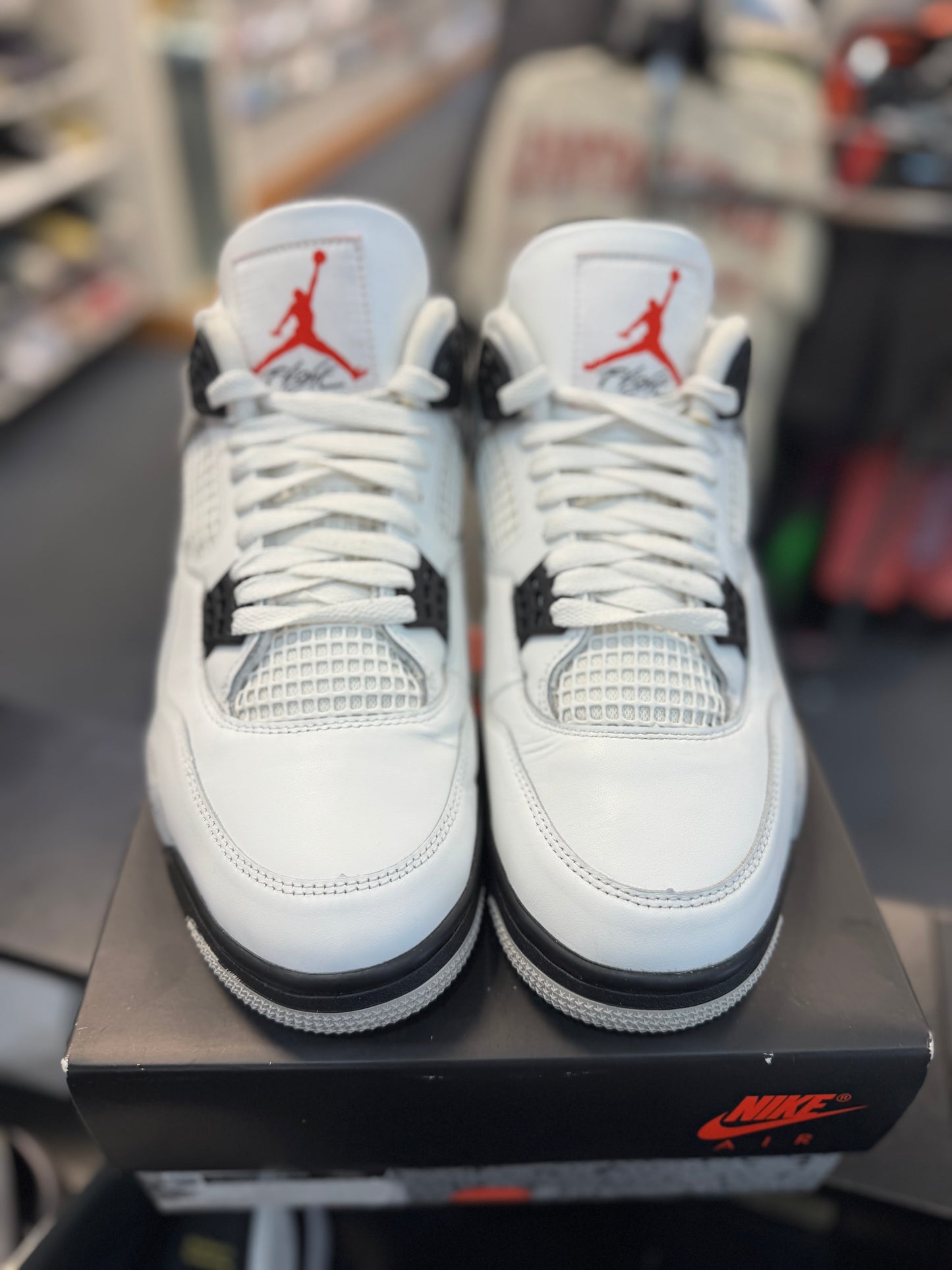 *USED* Jordan 4 Retro White Cement (2025)