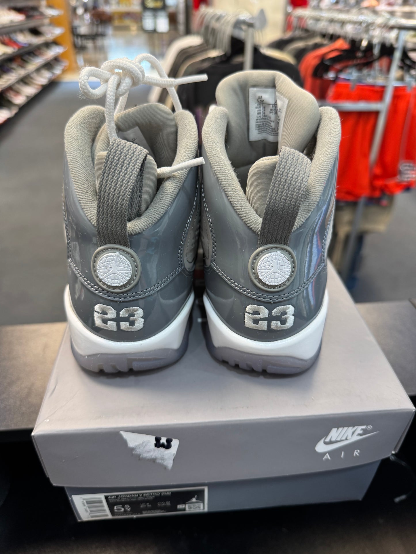 *USED* Jordan 9 Retro Cool Grey (2025) (GS)