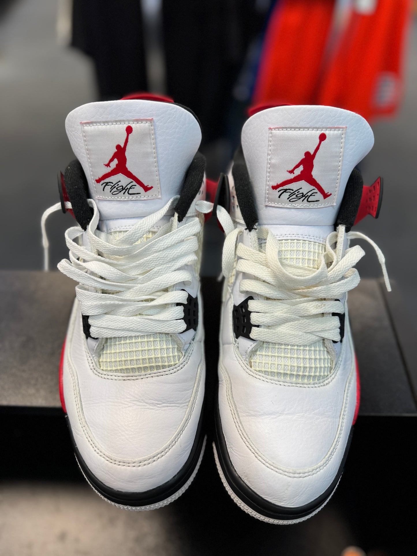 *USED* Jordan 4 Retro Red Cement