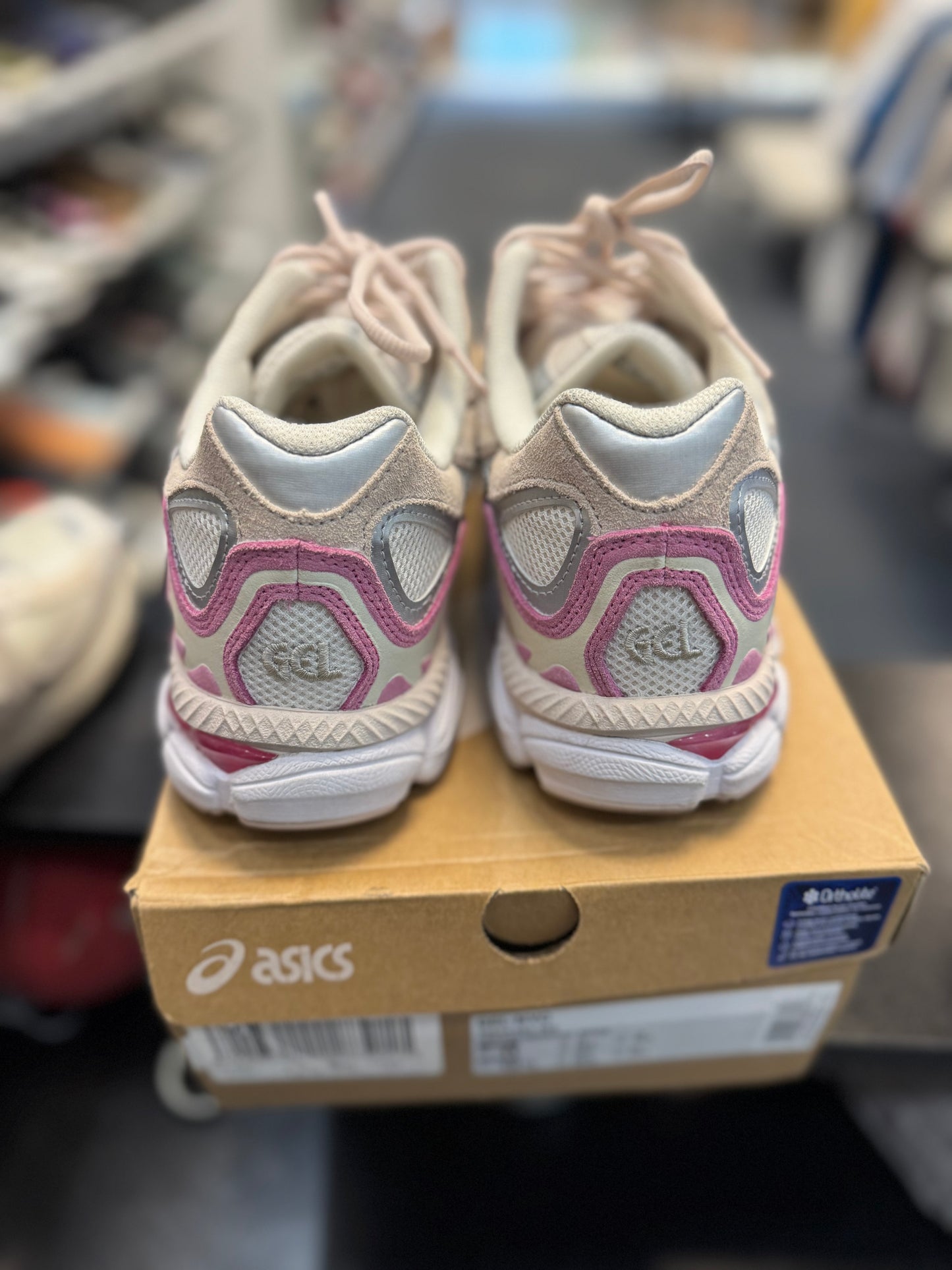 *USED* ASICS Gel-NYC Cream Mineral Beige Pink
