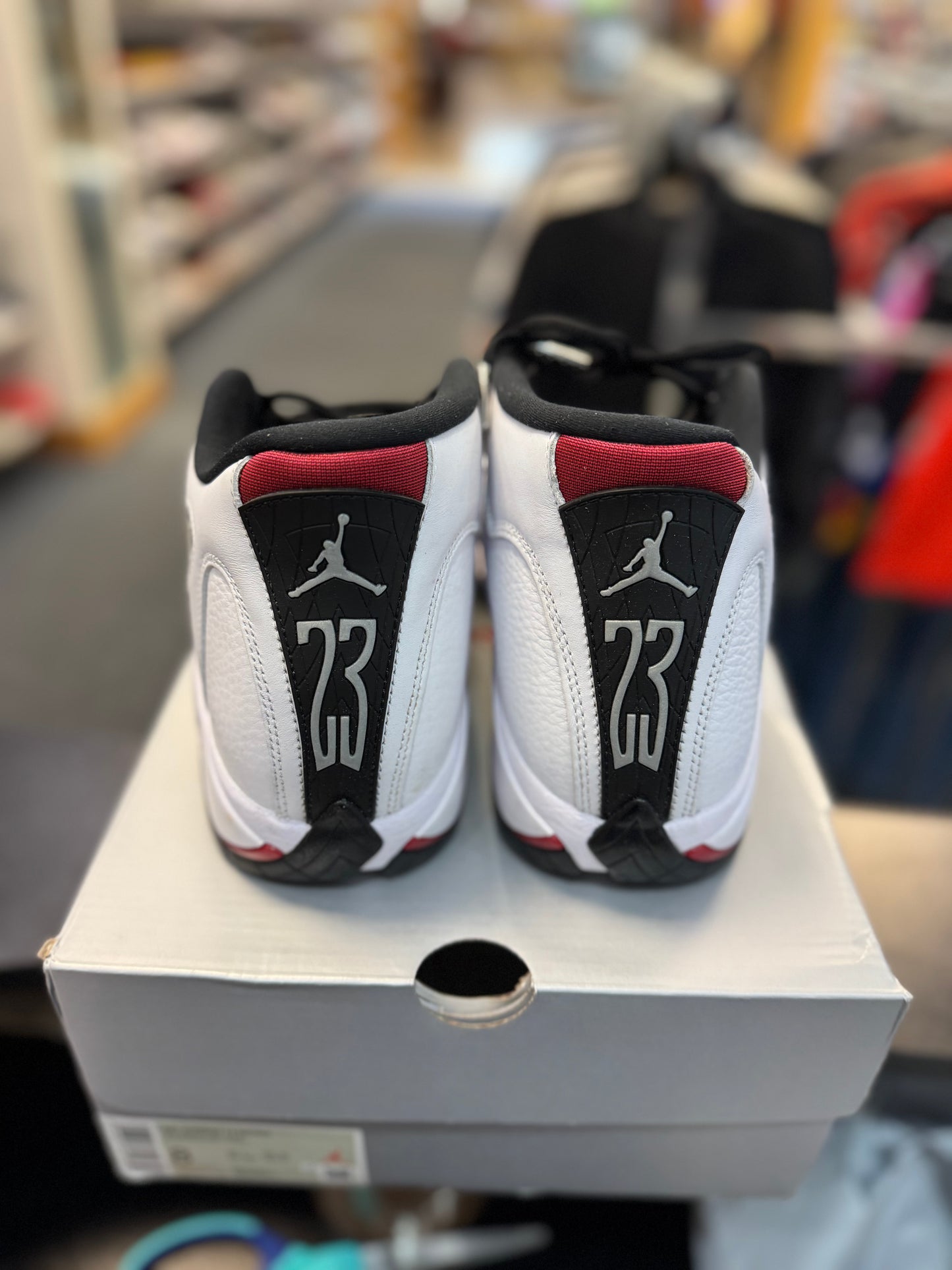 *USED* Jordan 14 Retro Black Toe (2024)