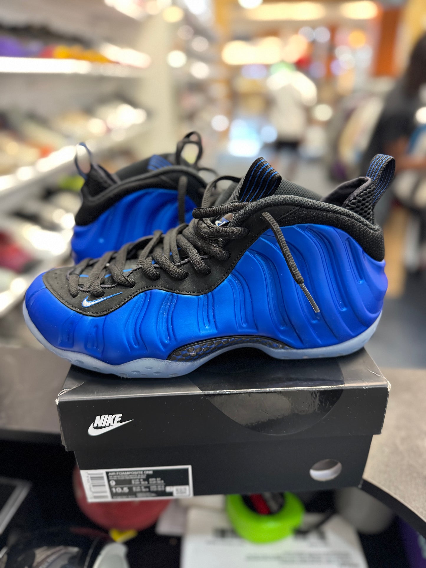 *USED* Nike Air Foamposite One International Blue