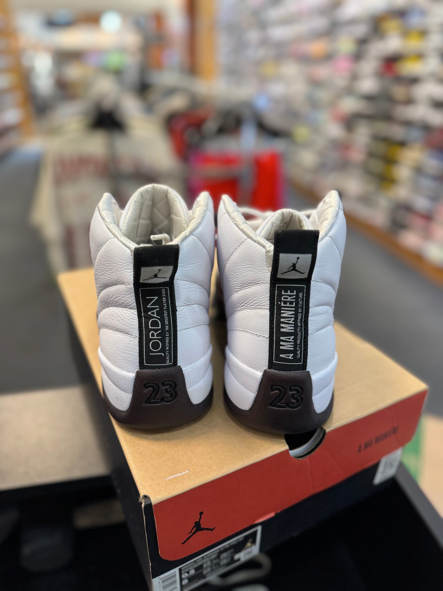 *USED* Jordan 12 Retro SP A Ma Maniere White