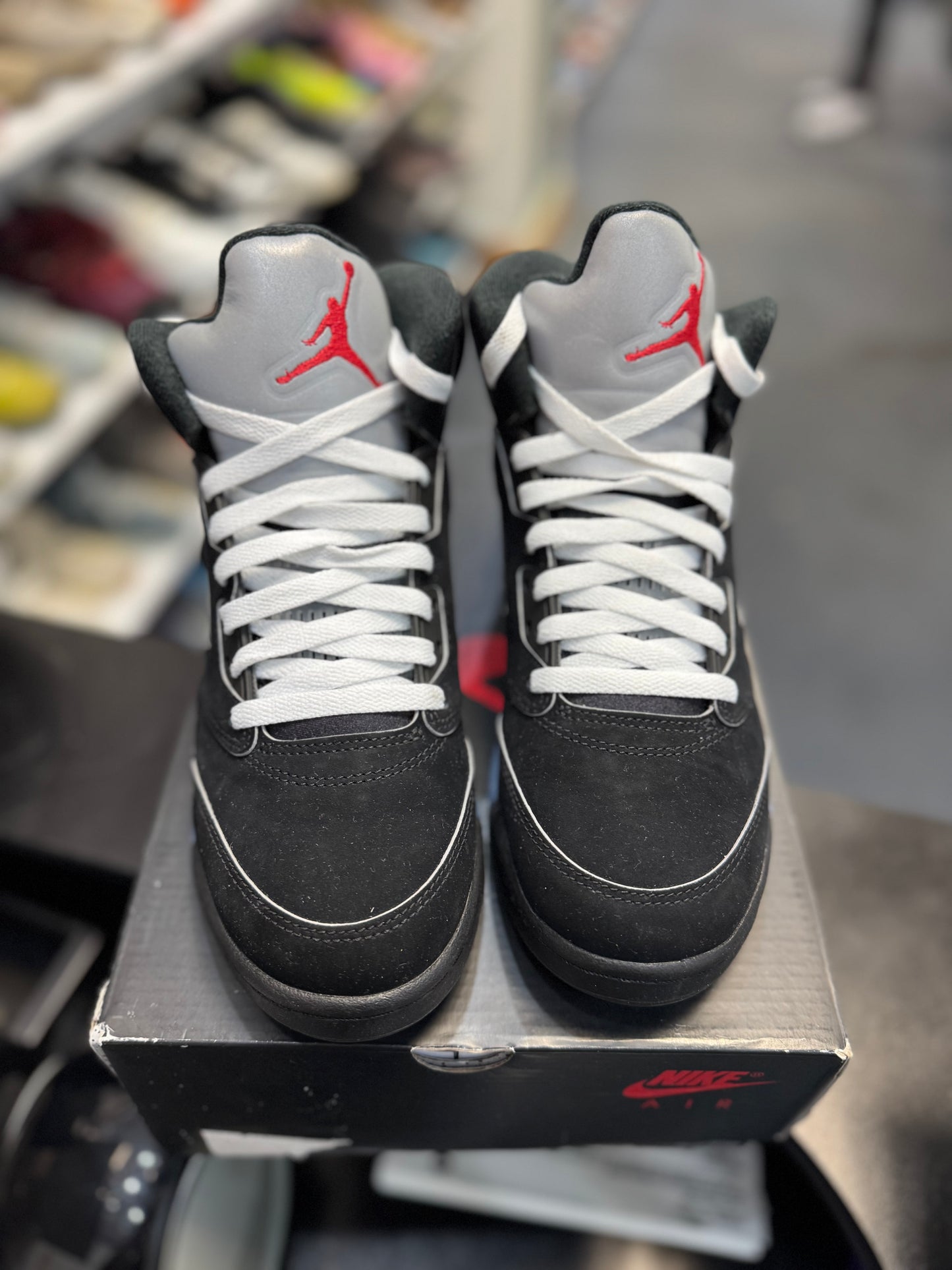 *USED* Jordan 5 Retro OG Black Metallic Reimagined (GS)