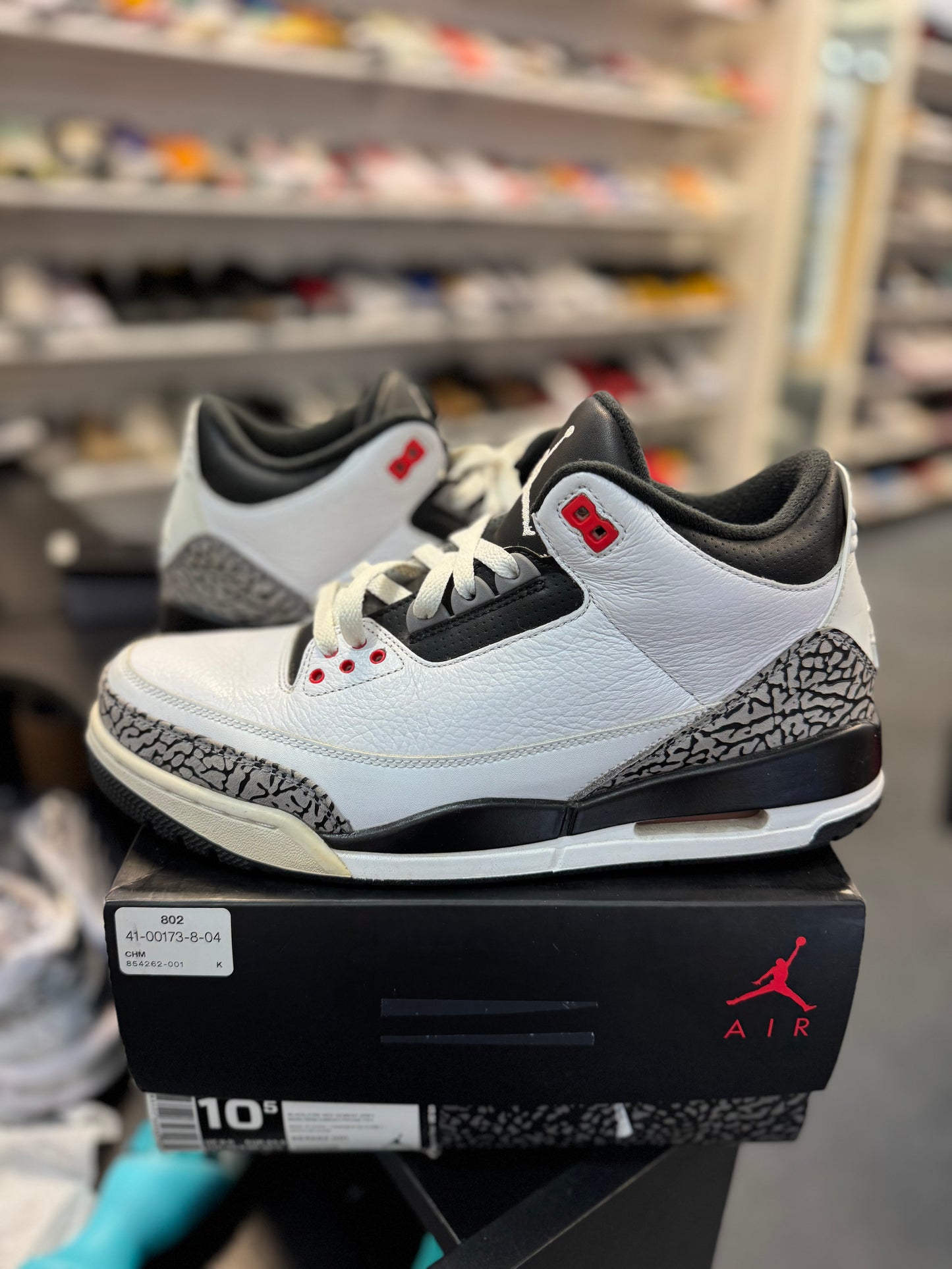 *USED* Jordan 3 Retro Infrared 23