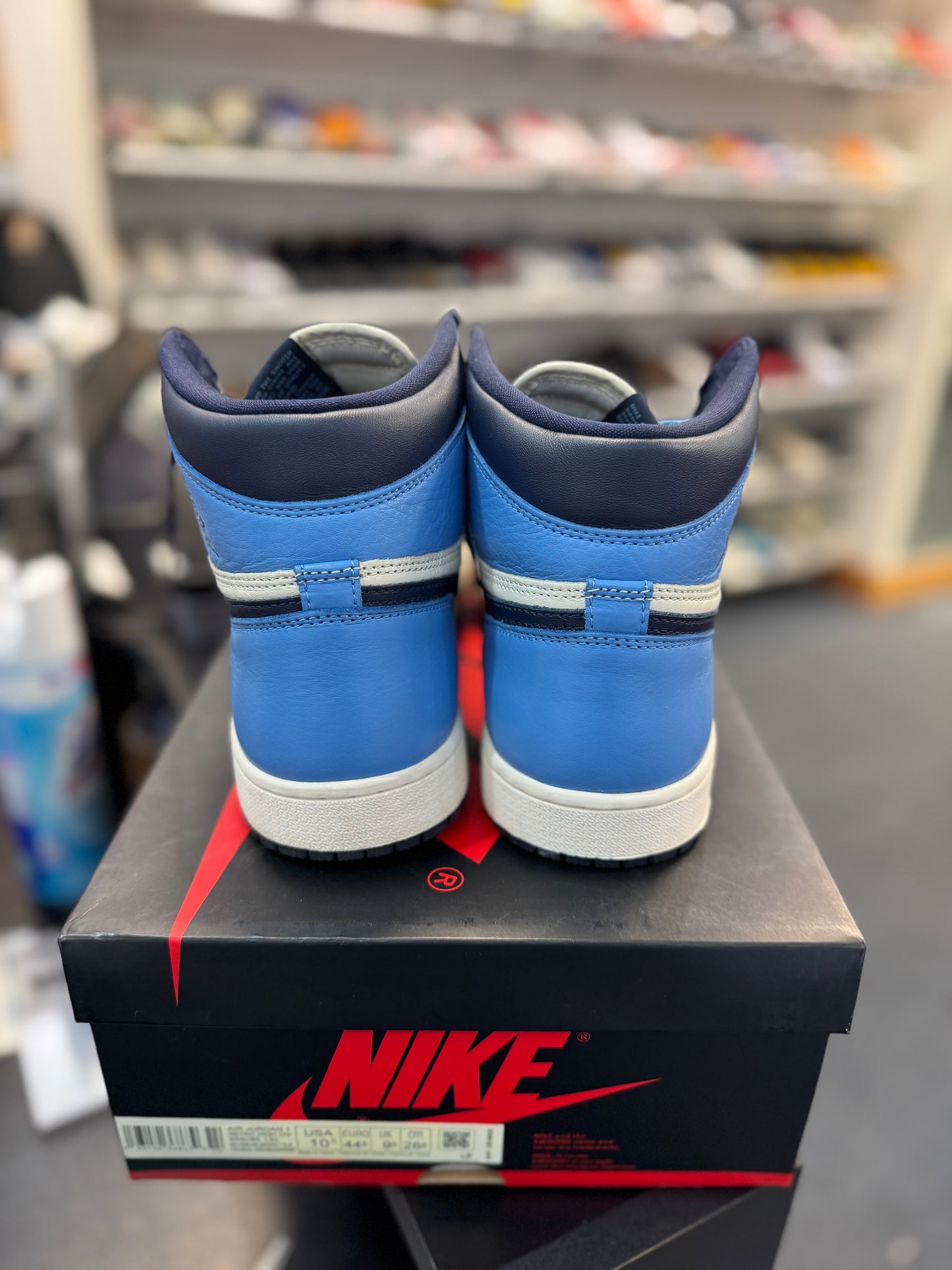 *USED* Jordan 1 Retro High Obsidian