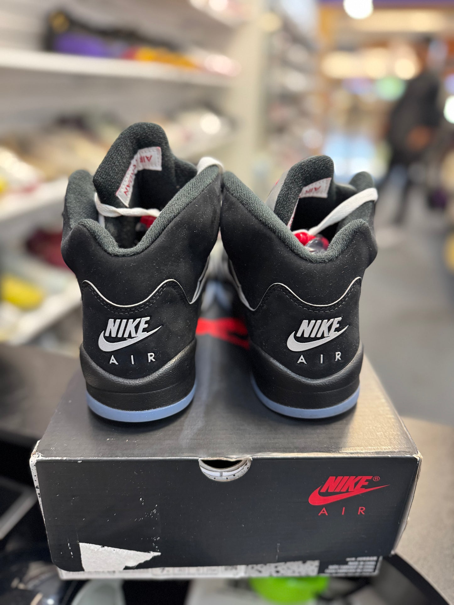 *USED* Jordan 5 Retro OG Black Metallic Reimagined (GS)