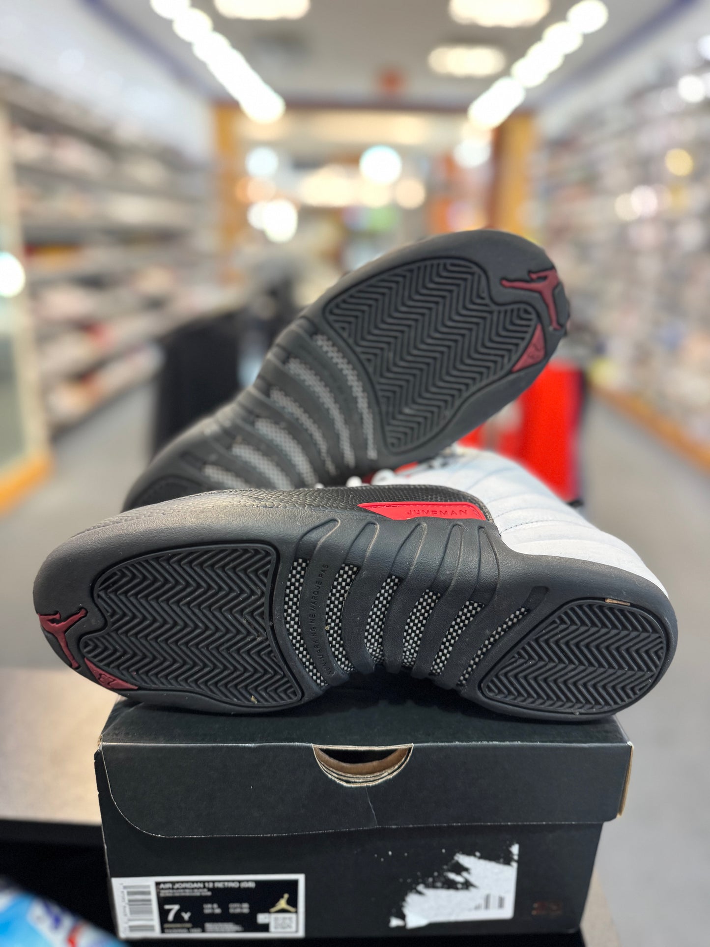 *USED* Jordan 12 Retro Taxi Flip