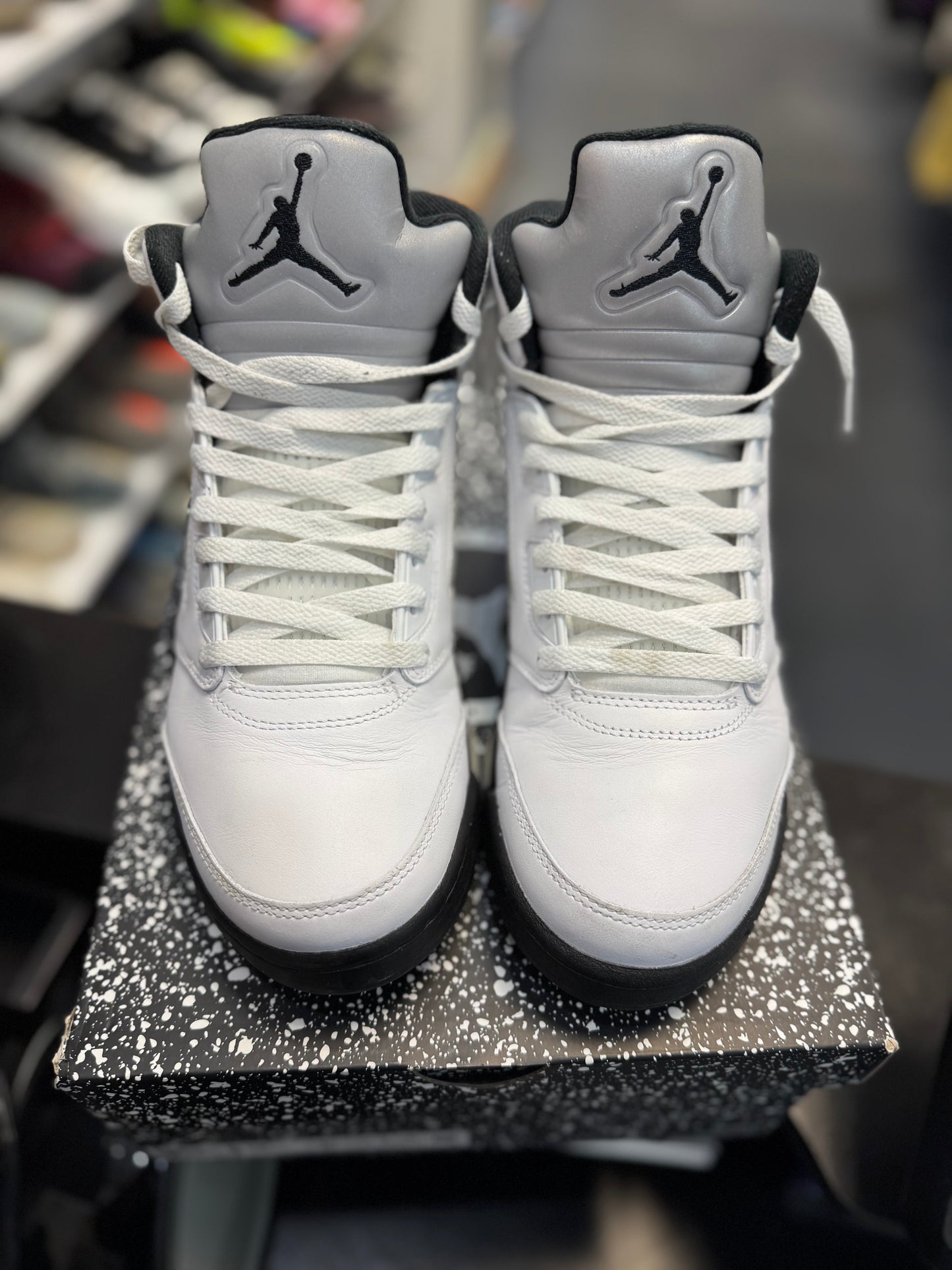 *USED* Jordan 5 Retro Reverse Metallic