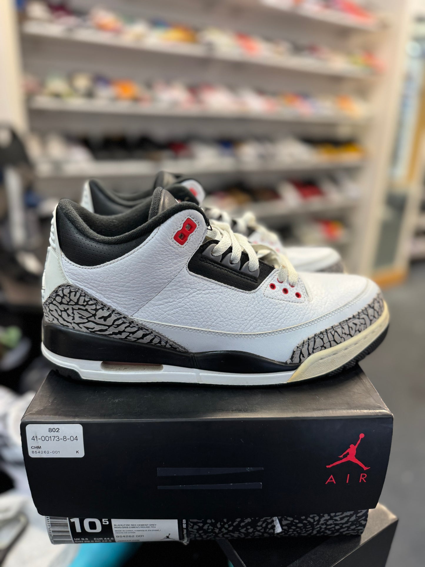 *USED* Jordan 3 Retro Infrared 23