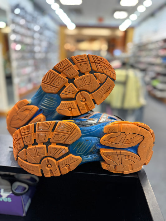 *USED* Balenciaga Track Runner Blue Orange