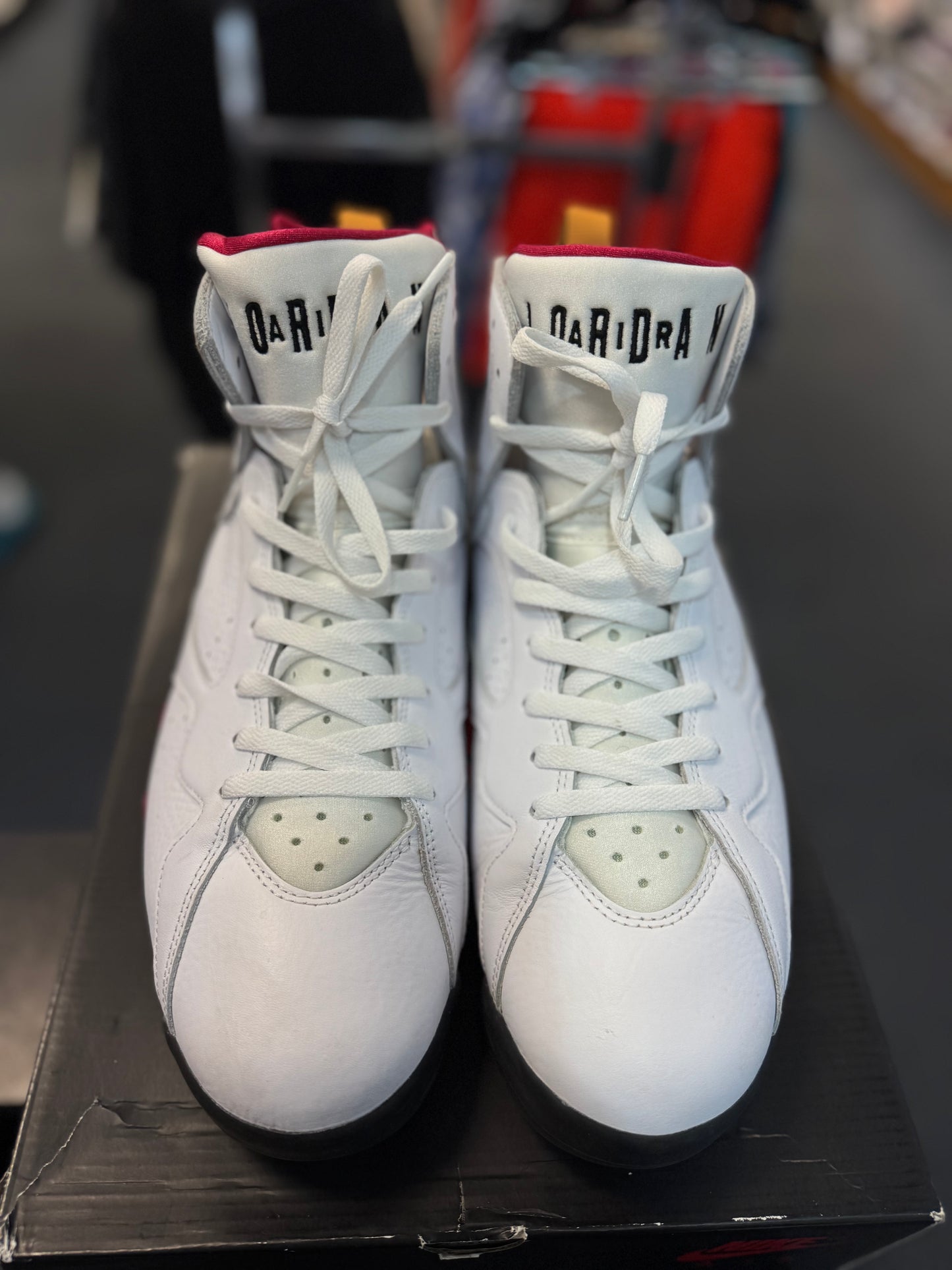 *USED* Jordan 7 Retro Cardinal (2022)