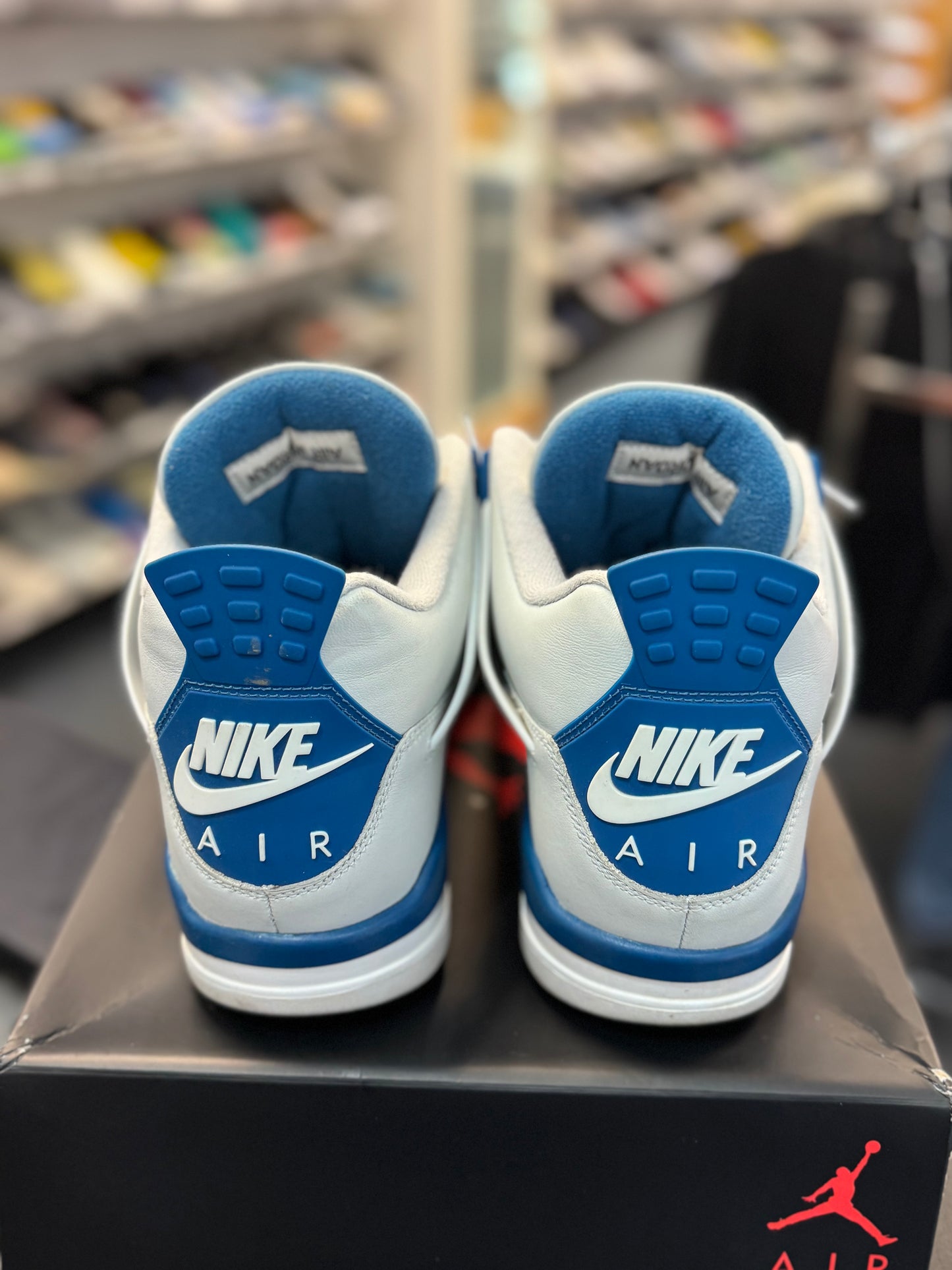 *USED* Jordan 4 Retro Military Blue