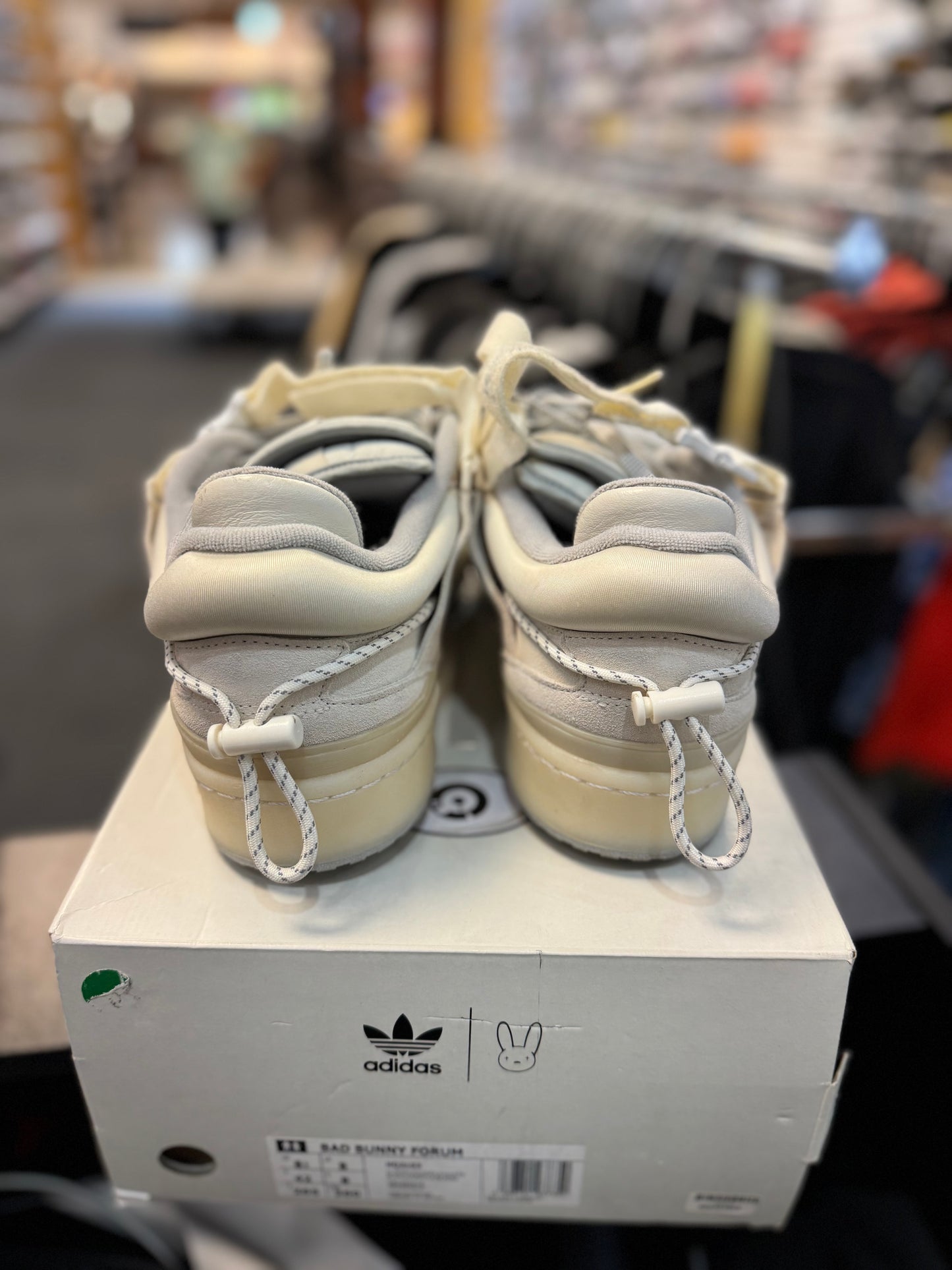 *USED* adidas Forum Buckle Low Bad Bunny Last Forum
