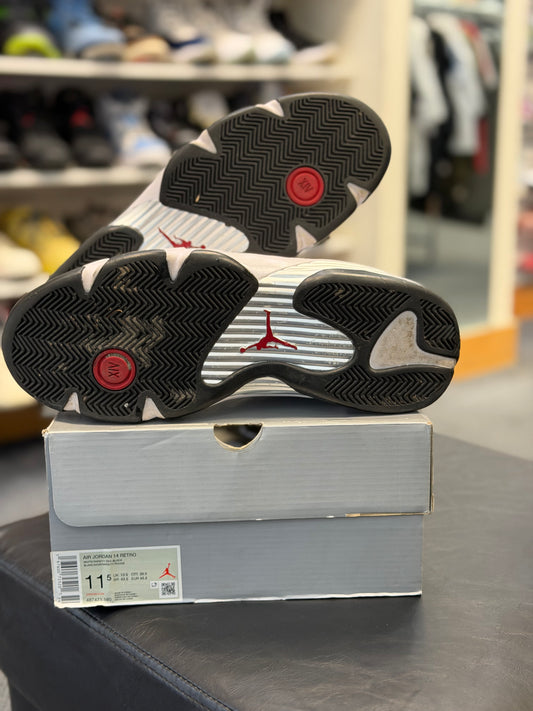 *USED* Jordan 14 Retro Black Toe