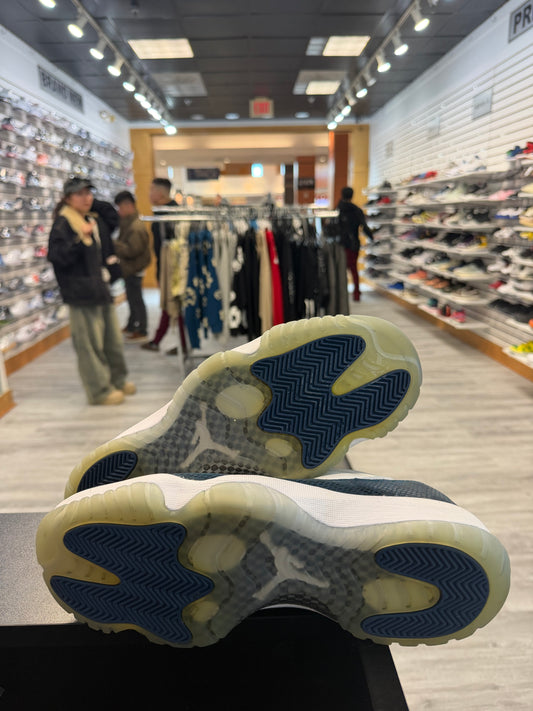 *USED* Jordan 11 Retro Low Snake Navy (2019)