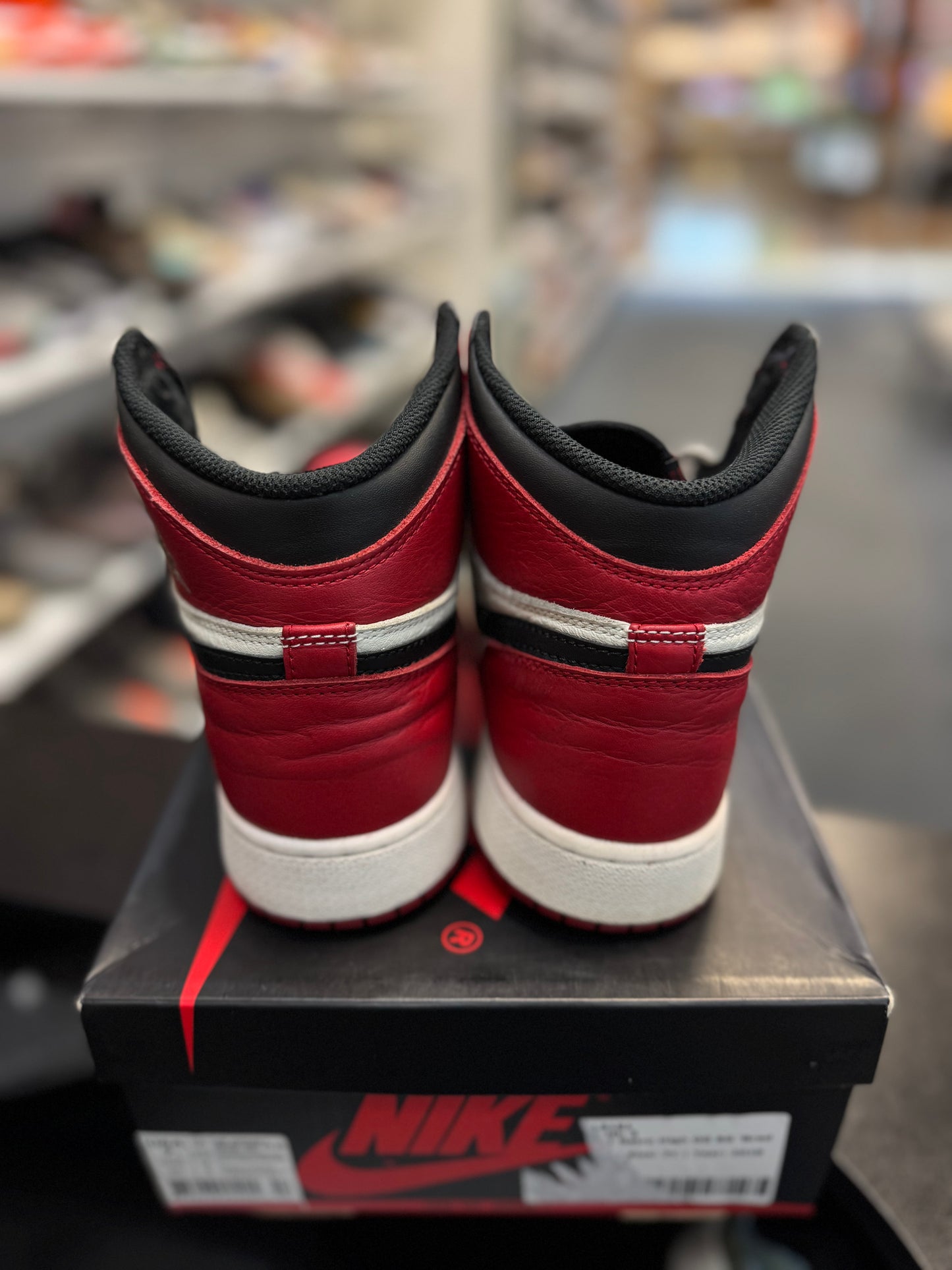 *USED* Jordan 1 Retro High Bred Toe (GS)
