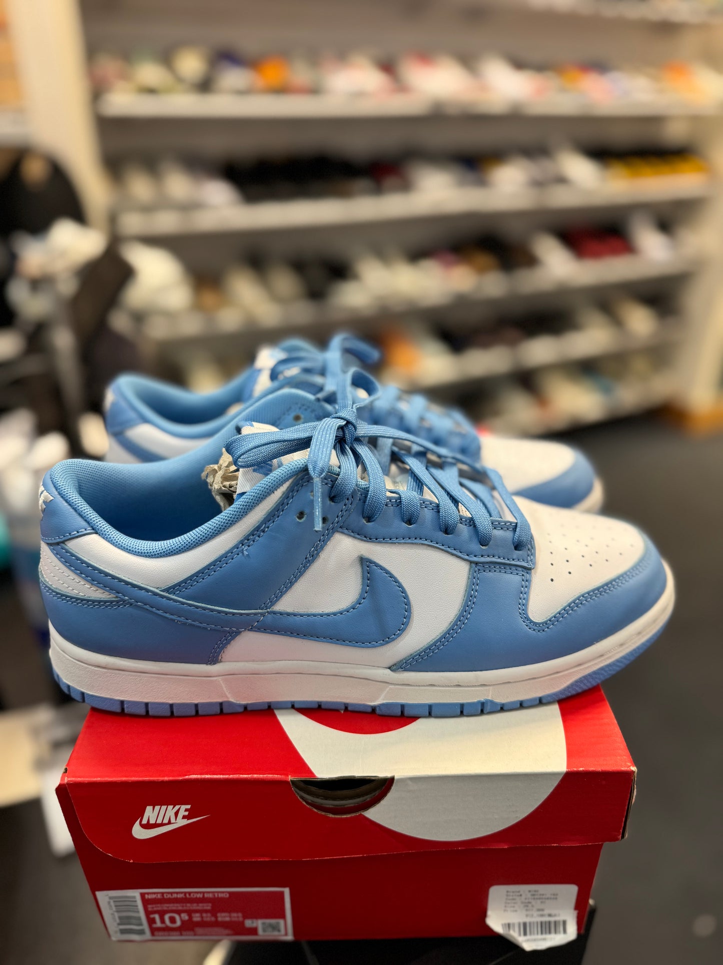*USED* Nike Dunk Low UNC (2021)
