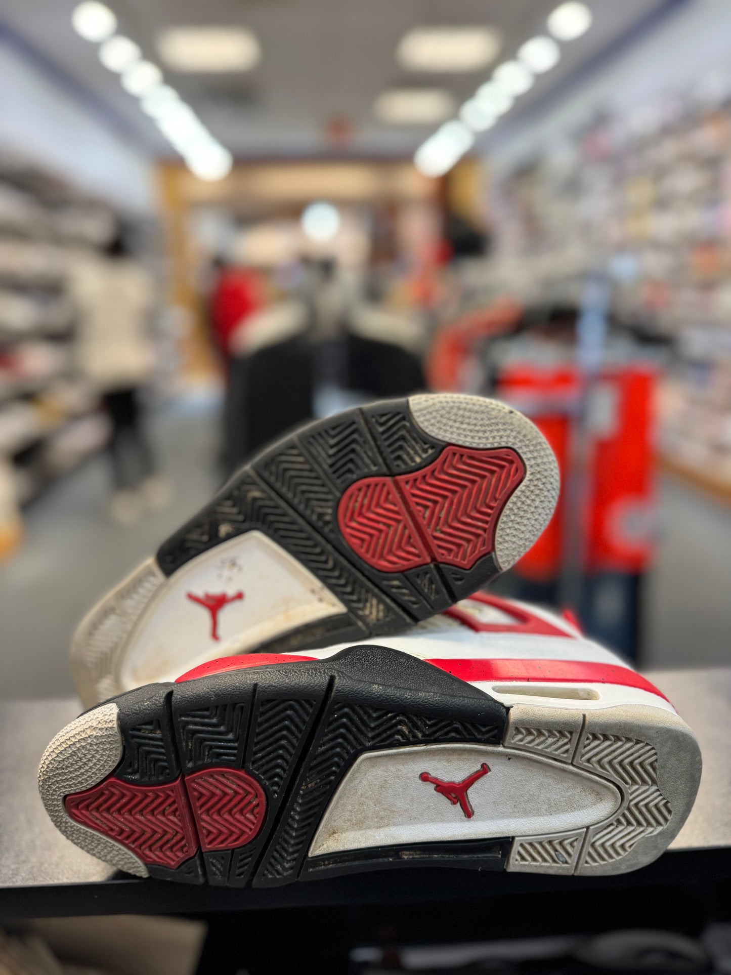 *USED* Jordan 4 Retro Red Cement (GS) (DEAL)