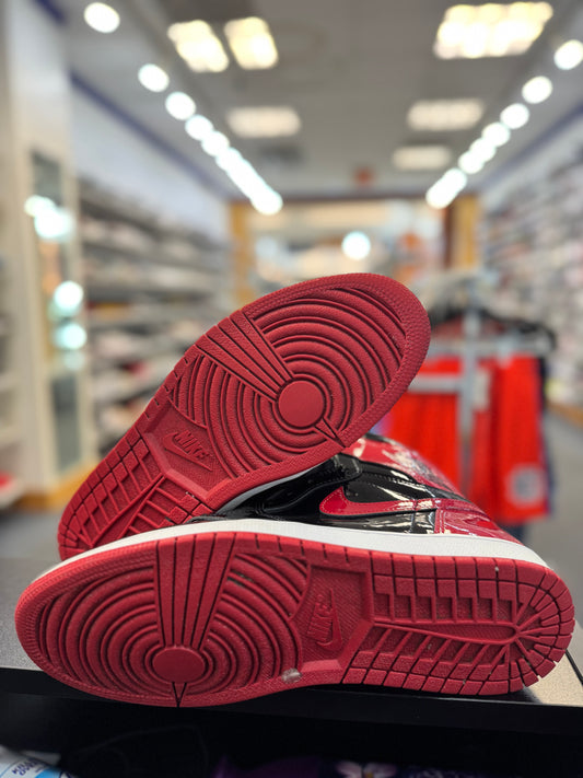 *USED* Jordan 1 Retro High OG Patent Bred