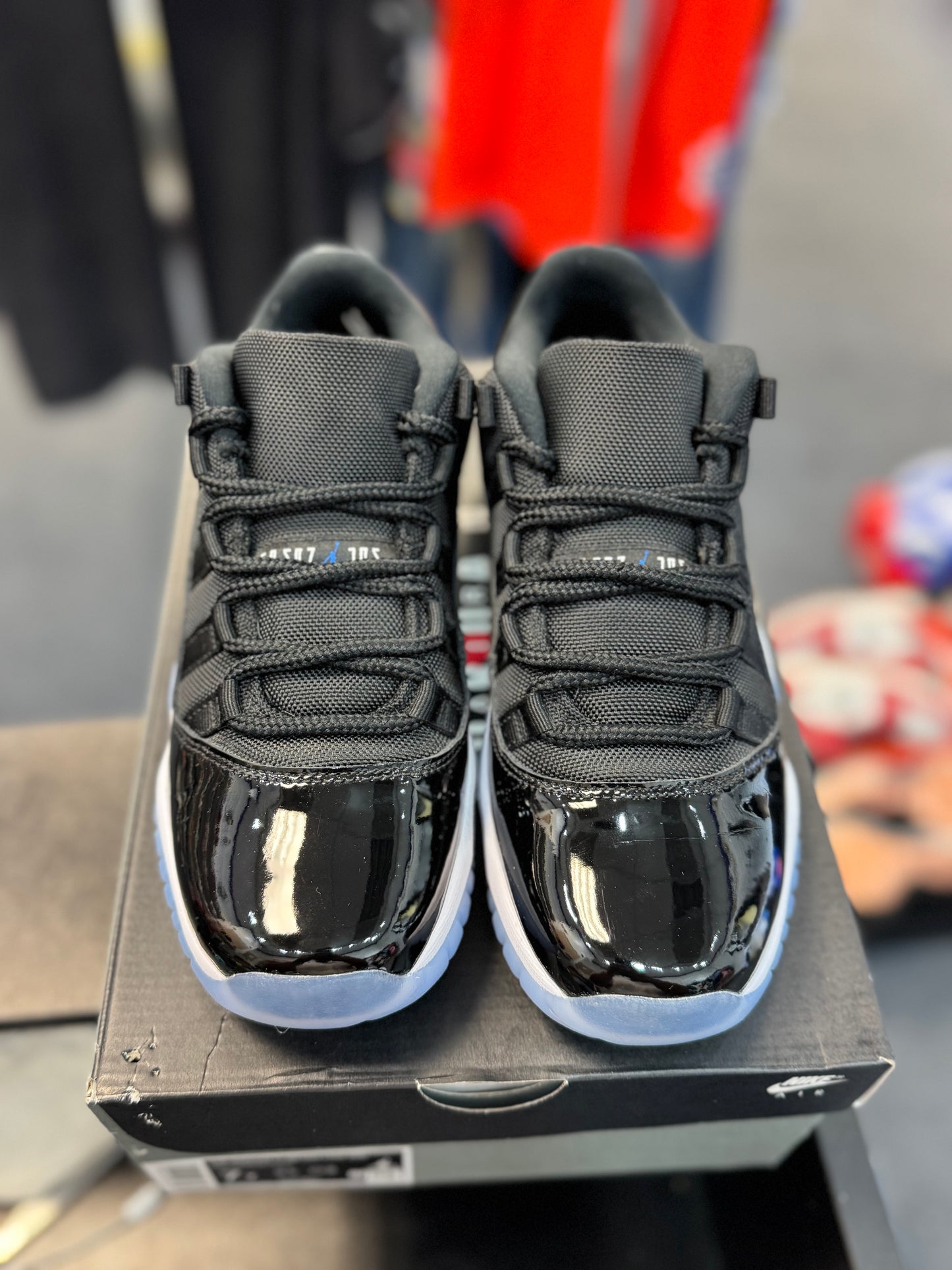 *USED* Jordan 11 Retro Low Space Jam (GS)