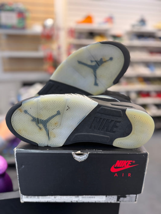 *USED* Jordan 5 Retro OG Black Metallic Reimagined