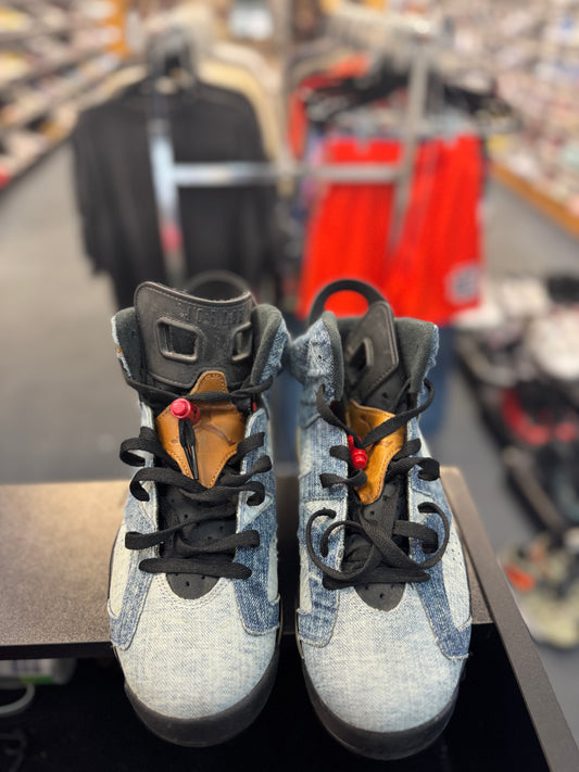 *USED* Jordan 6 Retro Washed Denim