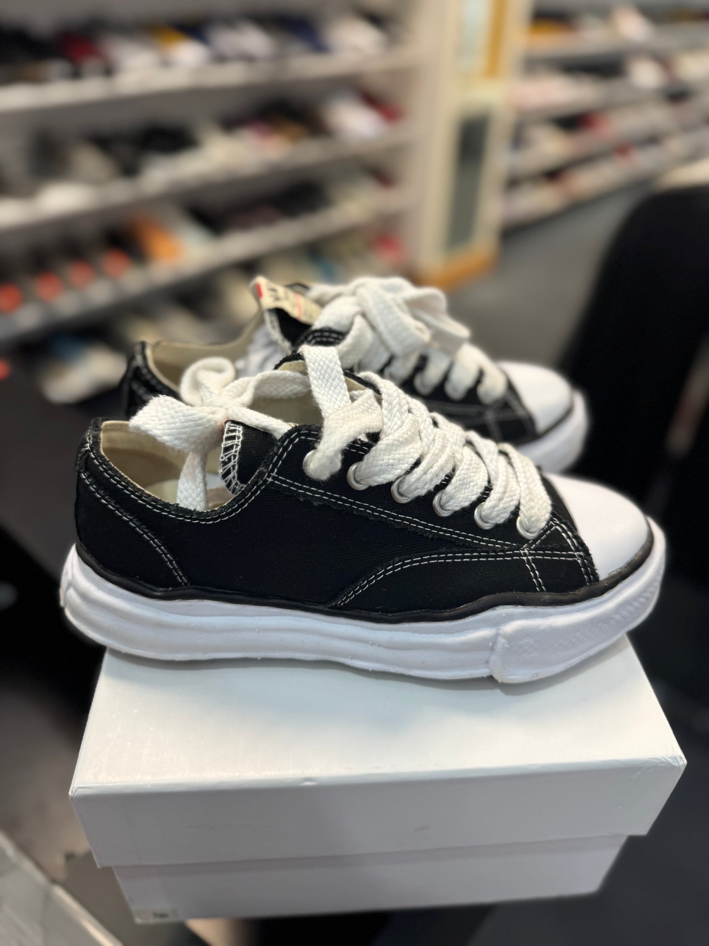*USED* Maison Mihara Yasuhiro Peterson OG Sole Canvas Low