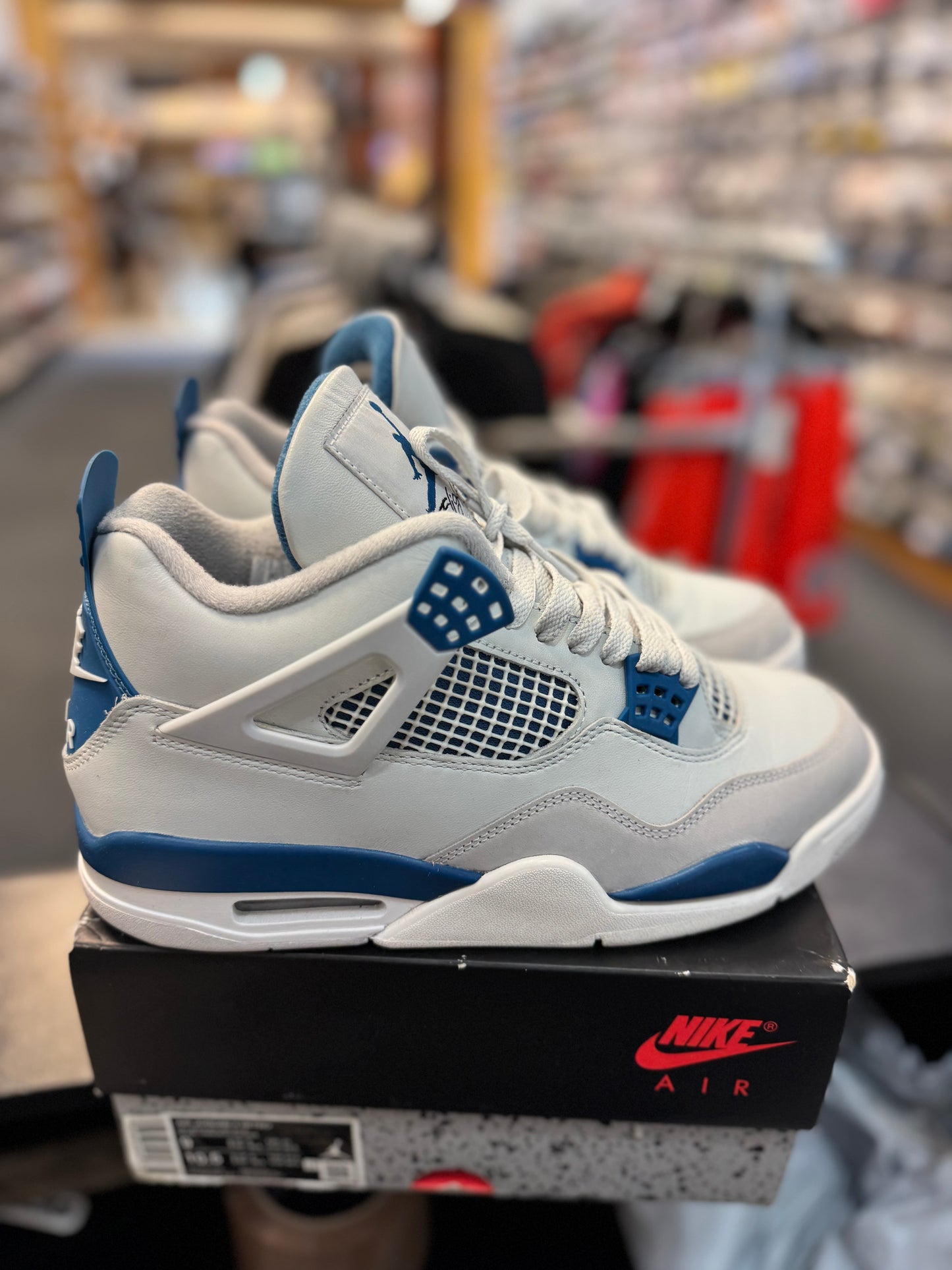 *USED* Jordan 4 Retro Military Blue (2024)