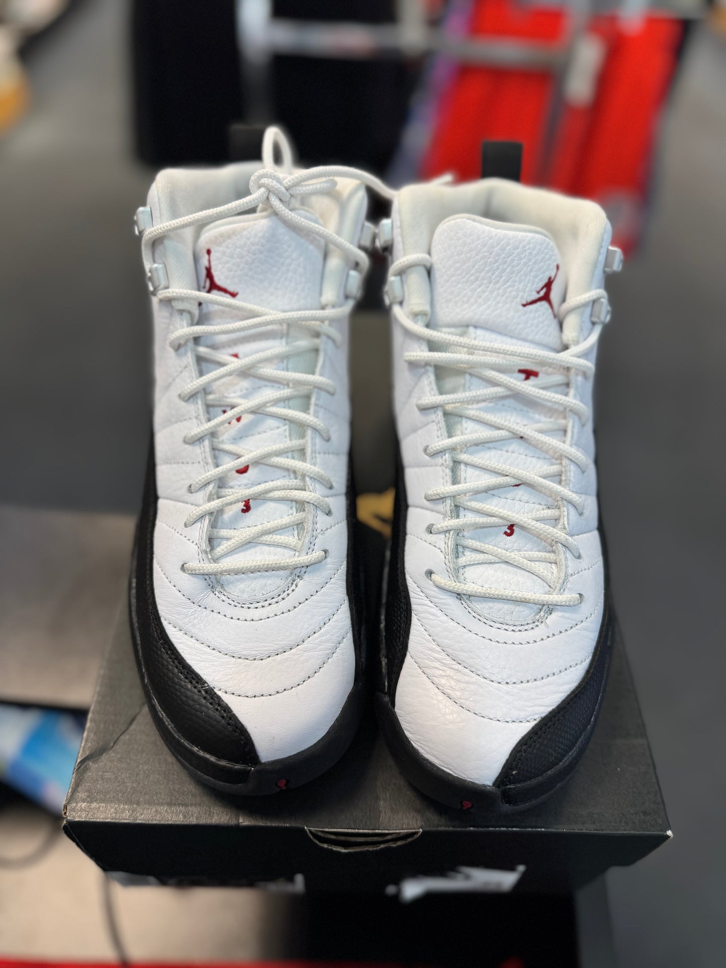 *USED* Jordan 12 Retro Taxi Flip